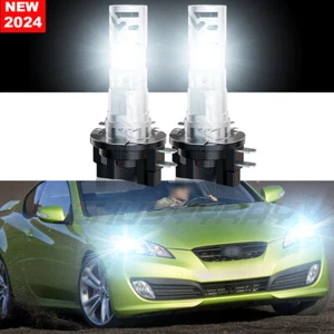 H11B LED Headlight Bulbs Low Beam For Hyundai Genesis Coupe 2010 2011 2012 - Picture 1 of 12