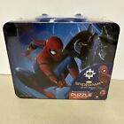 SPIDERMAN Homecoming 48-Pieces PUZZLE | Inside Lunch Tin Box 7.5" X 6" X 3" -NEW