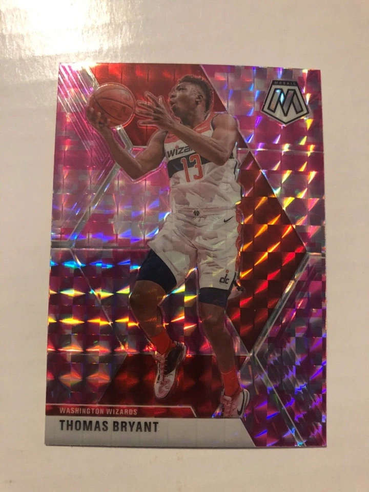 2019-20 Panini Mosaic Basketball THOMAS BRYANT Pink Camo Prizm Card - Image 1 of 1