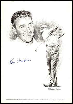 Кен Вентури фотография 8x10 с автографом (без сертификата подлинности) - Изображение 1 из 2