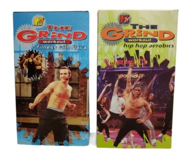 MTV VHS The Grind Hip Hop Workout Fitness Flava Naughty By Nature Eric Nies - Image 1 of 3