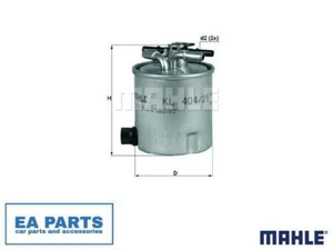 Fuel filter for DACIA RENAULT MAHLE KL 404/25 - Picture 1 of 3