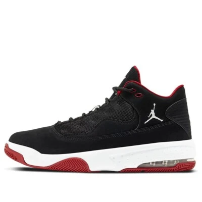 Jordan Men's Max Aura 2 "Black/White-Red" Basketball Shoes CK6636-016 size 10.5 - Image 1 of 4