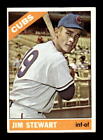 1966 Topps Baseball #63 Jim Stewart FALTET sehr gute Chicago Cubs