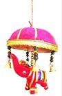 Handcrafted Indian Traditional Elephant Umbrella Hanging FOR WALL, DIWALI- LT10