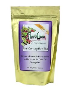 Fertility Tea for Women - Herb Lore Preconception Tea - Red Raspberry Leaf