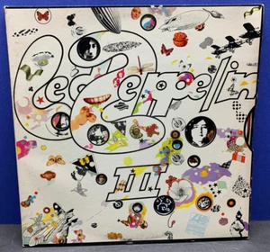 LED ZEPPELIN - LED ZEPPELIN III - RARE ATLANTIC STEREO LP - RCA MUSIC SERVICE! - Picture 1 of 8
