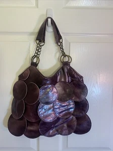 Chateau Handtasche Handtasche Lila Kunstleder (20) - Bild 1 von 12