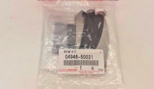 LEXUS OEM FACTORY REAR BRAKE PAD SHIM KIT 1994-2000 LS400  - Image 1 of 1