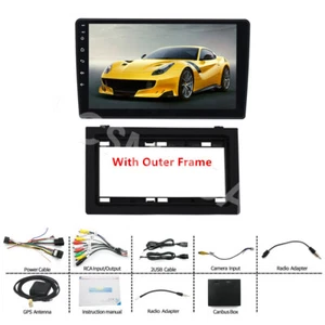 9" Player Fit For 2007-2011 Saab 9-3 Carplay 2+32GB Stereo Radio GPS Head Unit - Picture 1 of 12