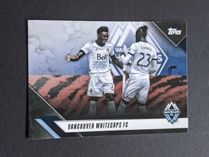 2019 Topps MLS Team Card Whitecaps Alphonso Davies RC Rookie - Picture 1 of 2