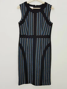 DONNA MORGAN Womens Size 10 or US 6 Patterned Sleeveless Dress - Picture 1 of 6