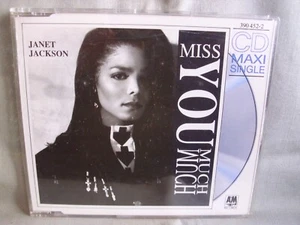 Janet Jackson- Miss you much- 4-Track-MCD - Bild 1 von 2