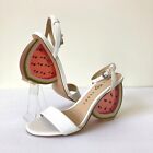 Katy Perry Collections Shoes The Petra Wedge Watermelon Heels Size 5.5 Sandals 