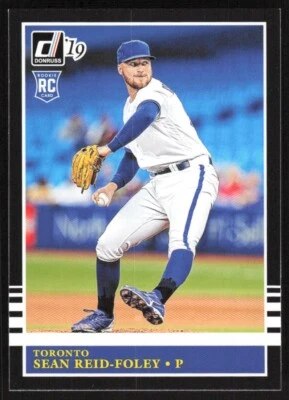 2019 Panini Donruss Retro Baseball Sean Reid-Foley RC #219 Blue Jays - Image 1 of 2