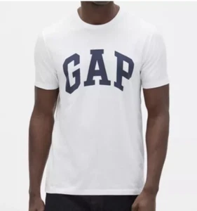 Gap Men’s Size Medium T-Shirt Logo graphic Crew Neck Short Sleeve 100% cotton - Picture 1 of 3