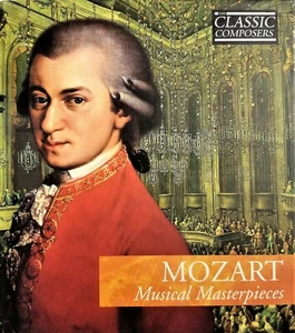 Mozart Musical Masterpieces Classic Composers Music CD w/ book - New Sealed - Imagen 1 de 3