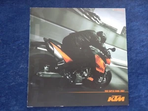 KTM 990 Superduke Super Duke Prospekt ca. 2007 - Bild 1 von 8