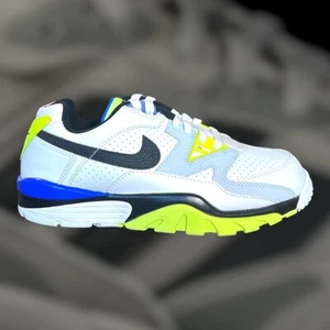 Nike Air Cross Trainer 3 Low White Volt Blue - Picture 1 of 1