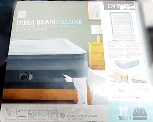 Intex Dura Beam Deluxe Luftbett 152x203x56cm Queen Comfort-Plüsch  - Bild 1 von 5