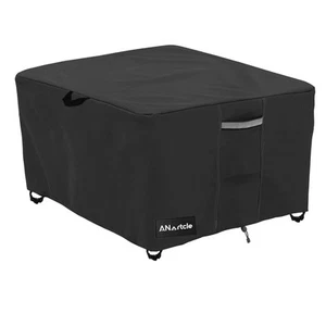 58-60 Inch Outdoor Square Fire Pit Table Cover600D Heavy Duty Waterproof Outd... - Picture 1 of 8
