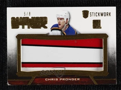 2015 Leaf ITG Stickwork Game-Used Stick Gold /8 Chris Pronger #GUS-16 HOF - Image 1 of 2