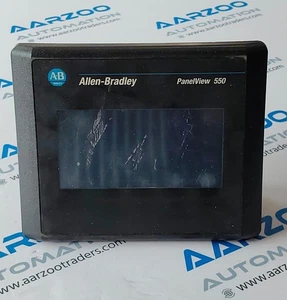 ALLEN BRADLEY 2711-T5A2L1 SER. B PanelView 550 Operator Interface Touchscreen - Picture 1 of 9