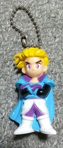 Final Fantasy VI FF6 figure key chain Edgar mascot Square Bandai Japan m653 - Picture 1 of 8