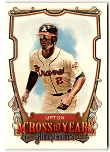 B.J. Upton 2013 Topps Allen & Ginter Across the Years #ATY-BJU Atlanta Braves - Picture 1 of 2