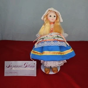 Muñeca Holanda Niña Suzanne Gibson Internacional Zapatos Étnicos Colección Firma - Imagen 1 de 10
