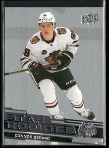 2023-24 Upper Deck NHL Star Rookies Connor Bedard RC #1 Chicago Blackhawks - Bild 1 von 2