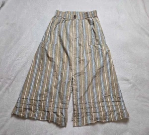 US 4 / UK 8 Damson Madder x Anthropologie Nava Pocket Stripe Midi Pull-On Skirt - Bild 1 von 12