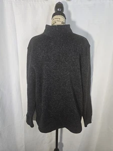 Old Navy dunkelgraues Fleece Sweatshirt Herren Größe L - Bild 1 von 5