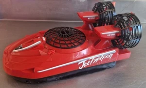 Vintage Taiyo Japan R/C Super Typhoon Hovercraft 9.6V Black Red - Imagen 1 de 4