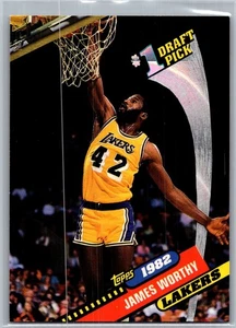 James Worthy Topps #1 Draft Pick 1993 Card #2 Los Angeles Lakers - Picture 1 of 2
