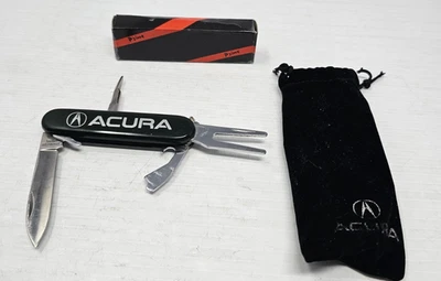 Navaja suiza Acura con estuche limpia multiusos utilitaria negra Foto 1 de 4