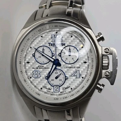 Triumph Men's Chronograph Watch 48mm Quartz 3015 Limited Edition Swiss Quartz - Image 1 of 4