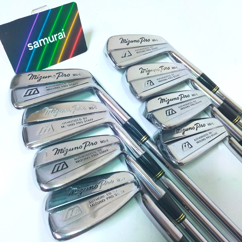 Mizuno Pro MS-1 Iron Set 3-PW 8pcs True Temper Dynamic S Flex Grips Need Replace - Image 1 of 4