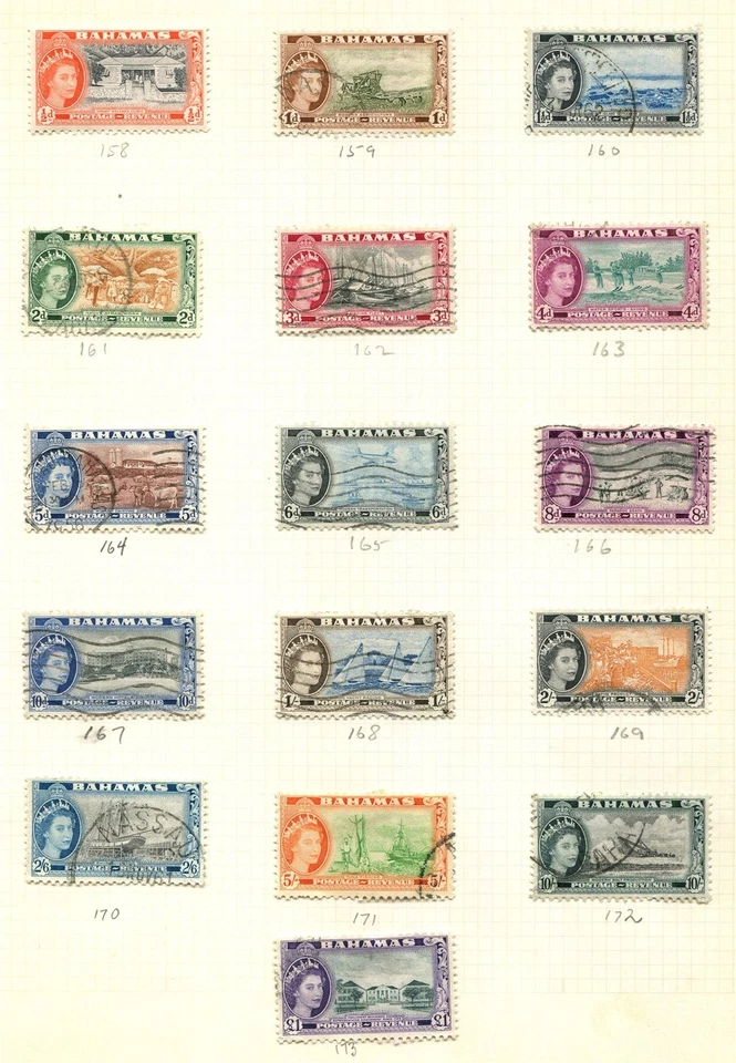 Juego usado Bahamas #158-173 Foto 1 de 1