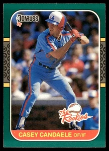 1987 Donruss The Rookies Casey Candaele Montreal Expos #33 - Picture 1 of 2