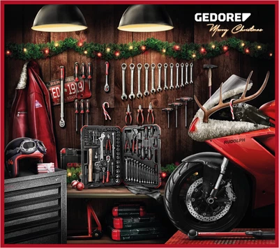 Gedore Red Adventskalender 2022 (42-teilig) Werkzeug Kalender - Bild 1 von 4