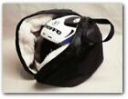 Go Kart Racing Helmet Fleece Lined Bag Black Zipper Protection Cover Storage New
