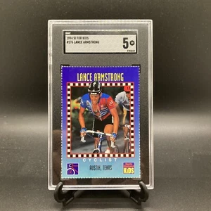 1994 SI For Kids II #276 Lance Armstrong SGC 5 EX Tour De France - Picture 1 of 12
