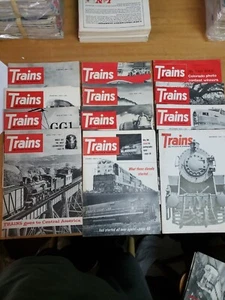 TRAINS MAGAZINE 1964 (complete year 12 issues) 1964 - Bild 1 von 15