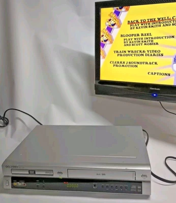 GO VIDEO DV1130 VCR/DVD COMBO 4-Head Hi- Fi VHS Tested And Working No Remote  - Image 1 of 4