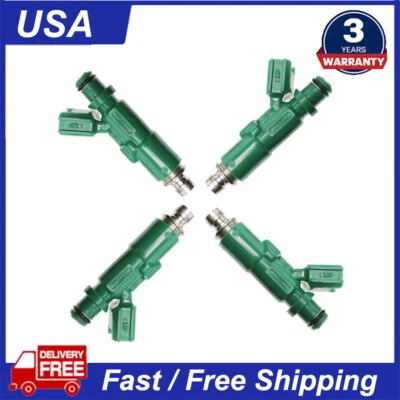 Inyector de combustible 4 piezas FJ343 para Scion XA XB 2004-2006 y Toyota Echo 2000-2005 1,5 L  Foto 1 de 4
