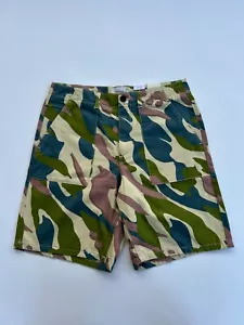 Farah Camouflage Muster Shorts Herren Baumwolle lässige Passform Sepel Urlaub brandneu - Bild 1 von 8