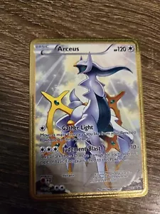 Arceus Pokemon Card VMAX Full Art Rainbow GX EX GX RARE Holographic Secret M97 - Picture 1 of 3