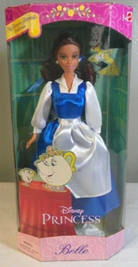 2000 Vintage Mattel My Favorite Fairytale Disney Princess Belle Barbie Puppe NEU - Bild 1 von 2