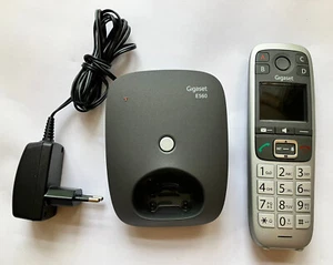 Gigaset E560 Schnurloses Großtastentelefon - Bild 1 von 6